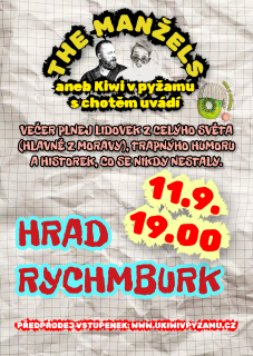 VSTUPENKA NA THE MANŽELS - RYCHMBURK, 11.9.