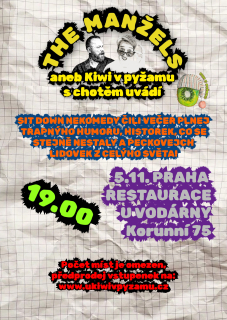 VSTUPENKA NA THE MANŽELS - PRAHA 5.11.