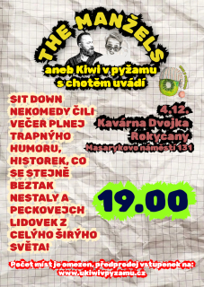 VSTUPENKA NA THE MANŽELS - ROKYCANY 4.12.